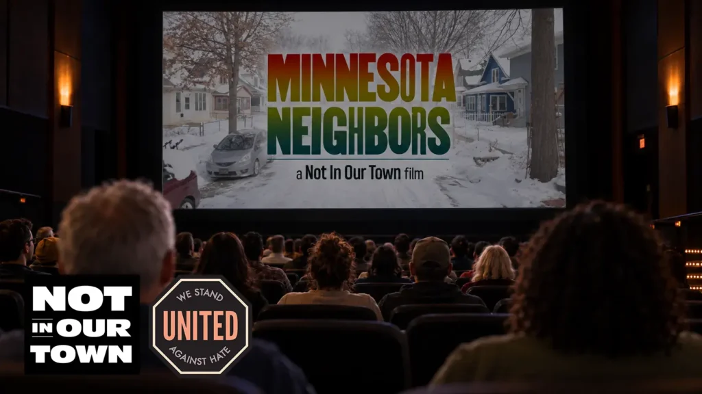 Minnesota Neighbors Film Screening Theater Mockup